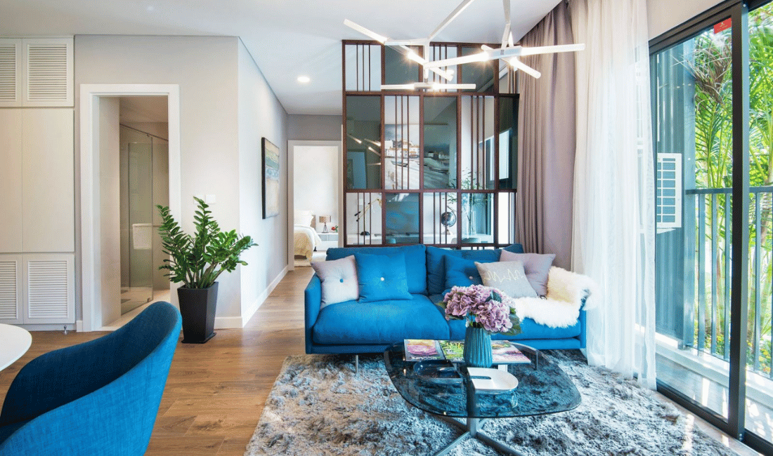 Thiết kế thoáng khí giúp cư dân có thể hít thở không khí trong lành tự nhiên