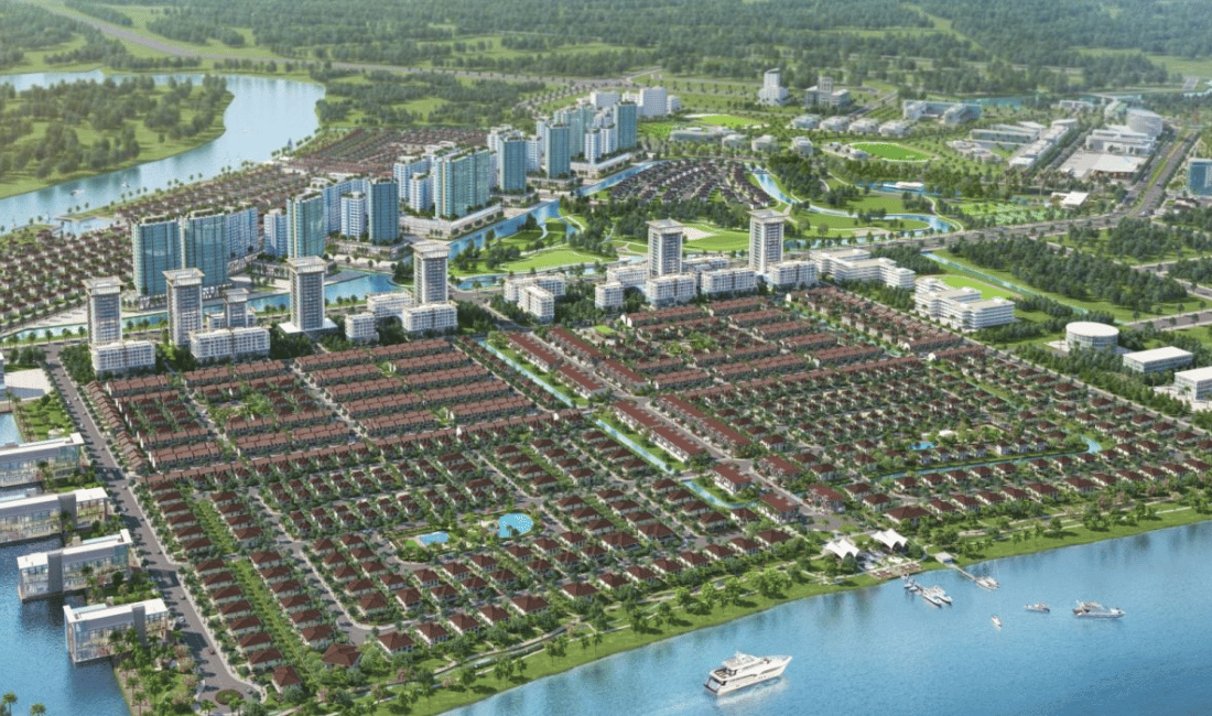 Có tổng quy mô 220,05 ha và phần lớn diện tích để xây dựng công viên, trồng cây,...