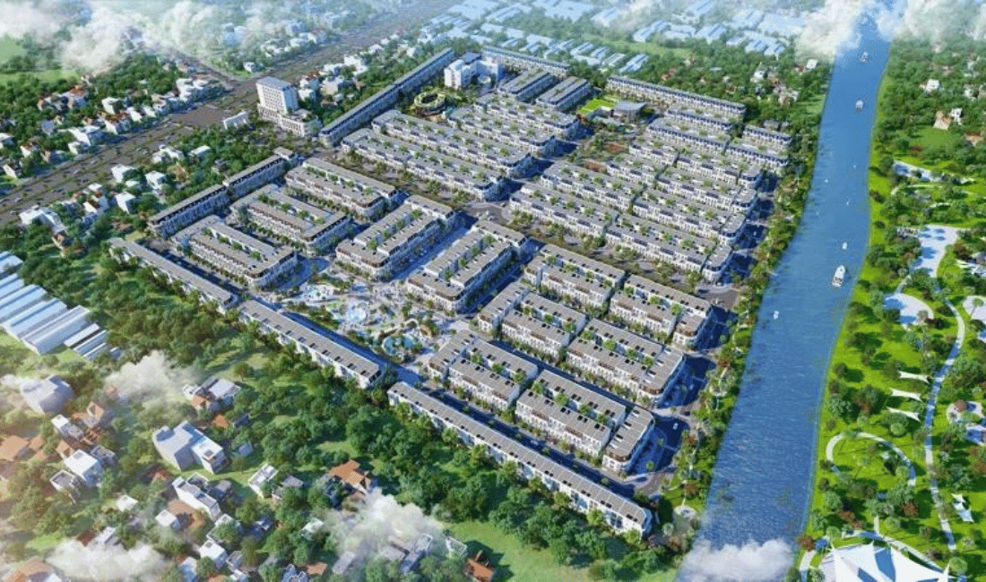 Vị trí tiếp giáp với nhiều đoạn đường trung tâm mang đến tiềm năng phát triển lớn