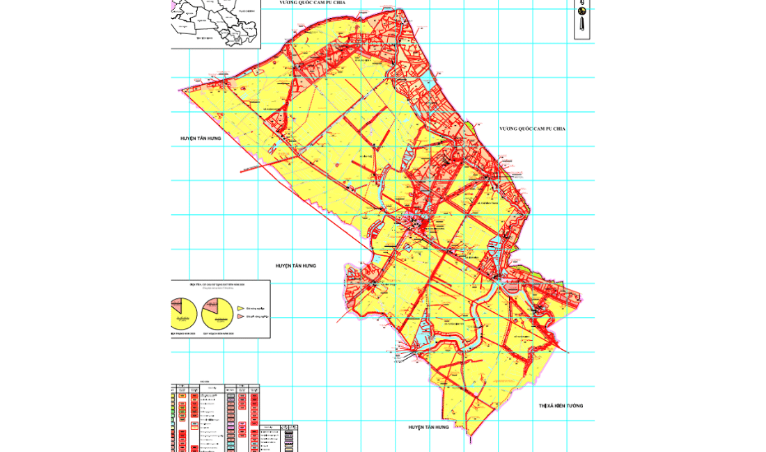 Bản đồ quy hoạch Huyện Vĩnh Hưng