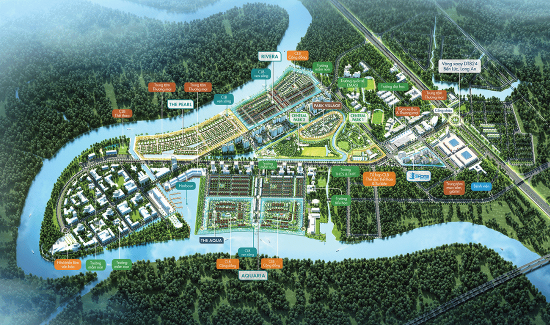Dự án Waterpoint Long An
