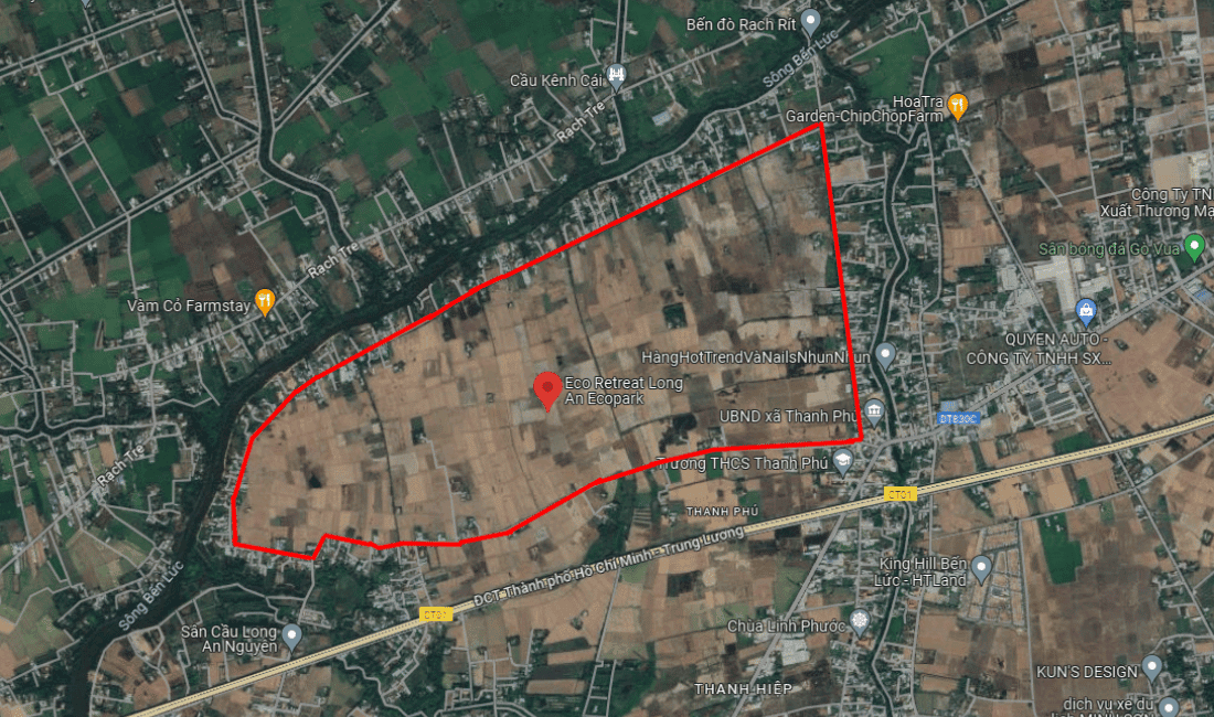 Vị thế đắc địa của khu đô thị mới Bến Lức 