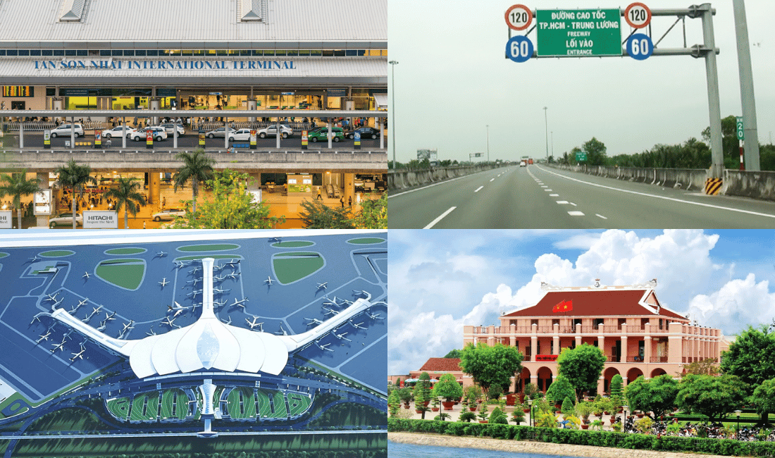 Một số tiện ích ngoại khu của dự án Ecopark Long An