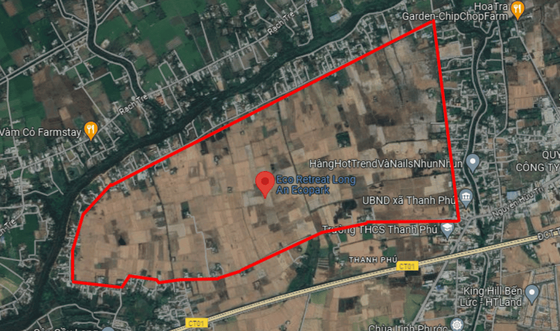 Ecopark Long An tọa lạc ở vị trí đắc địa, hứa hẹn khả năng sinh lời hấp dẫn về sau