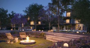 Vườn dạo bộ thơ mộng 