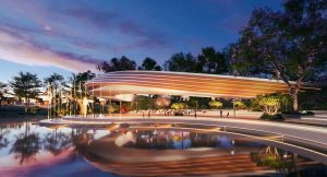 Công viên trung tâm rộng lớn 