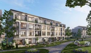 Mô phỏng liền kề tại dự án Eco Retreat Long An 