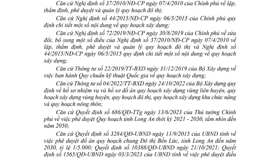 Pháp lý dự án Ecopark Long An 