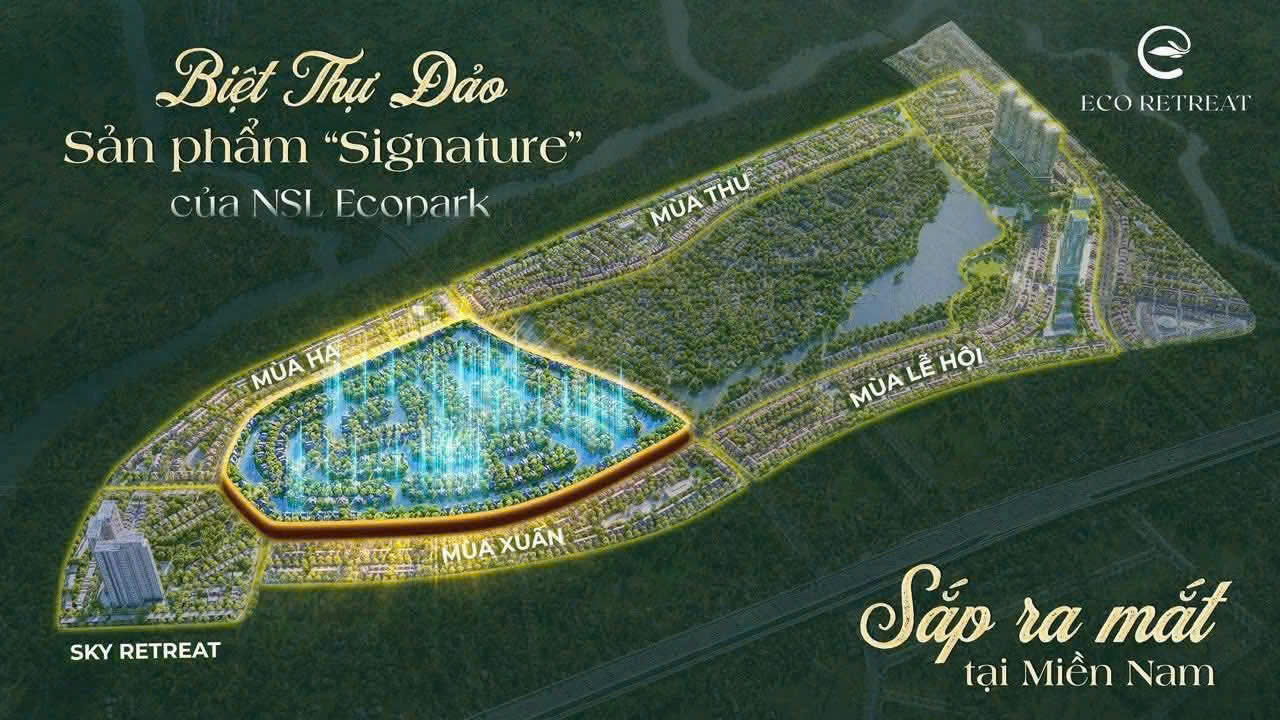 biệt thự đảo eco retreat