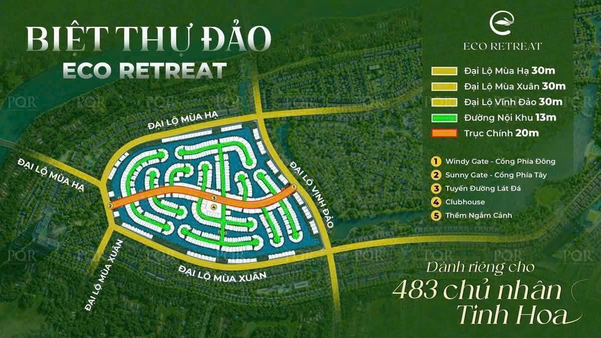 Biệt thự đảo Eco Retreat