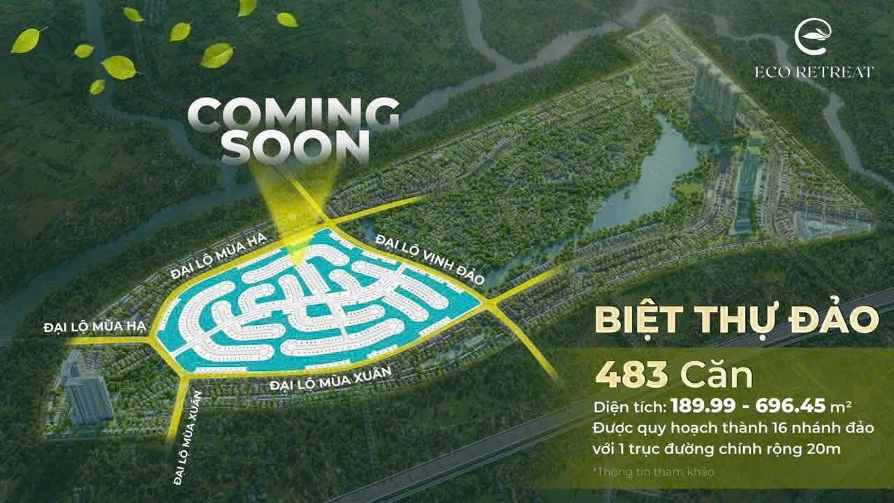 Biệt thự đảo Eco Retreat