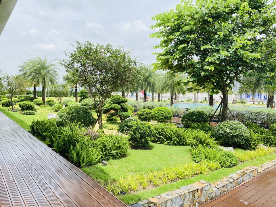 View không gian xanh tại dự án Izumi City