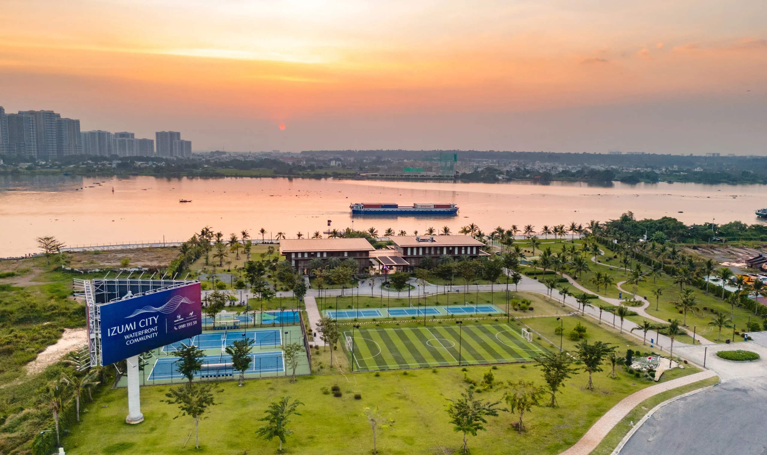 view tổng quan dự án Izumi City