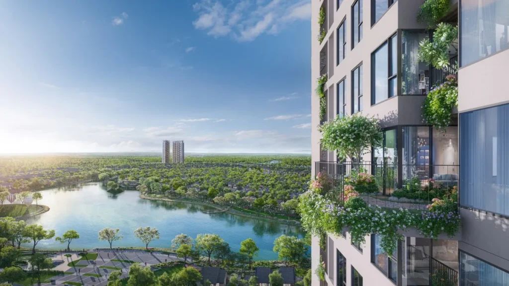 FOREST ONSEN 19 Yoga & Meditation Studio Sàn gỗ tự nhiên, cửa kính tràn nhìn ra khu rừng sinh thái — không gian thiền định lý tưởng
